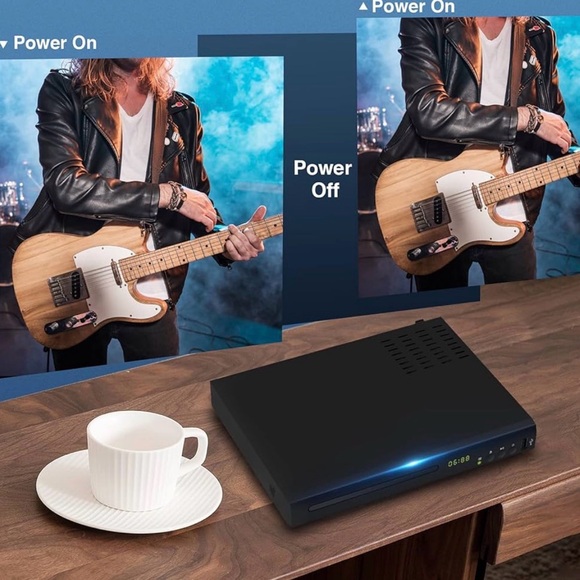 Blu Ray DVD Player, 1080P Home Theater Disc System - Picture 9 of 12